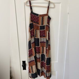 Natural Life Patchwork Maxi Dress